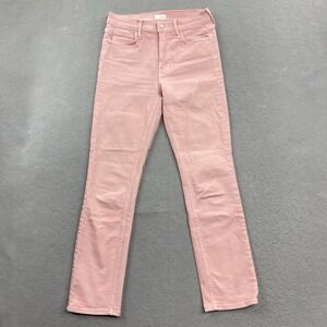 MOTHER Pink Ankle & Cropped Jeans